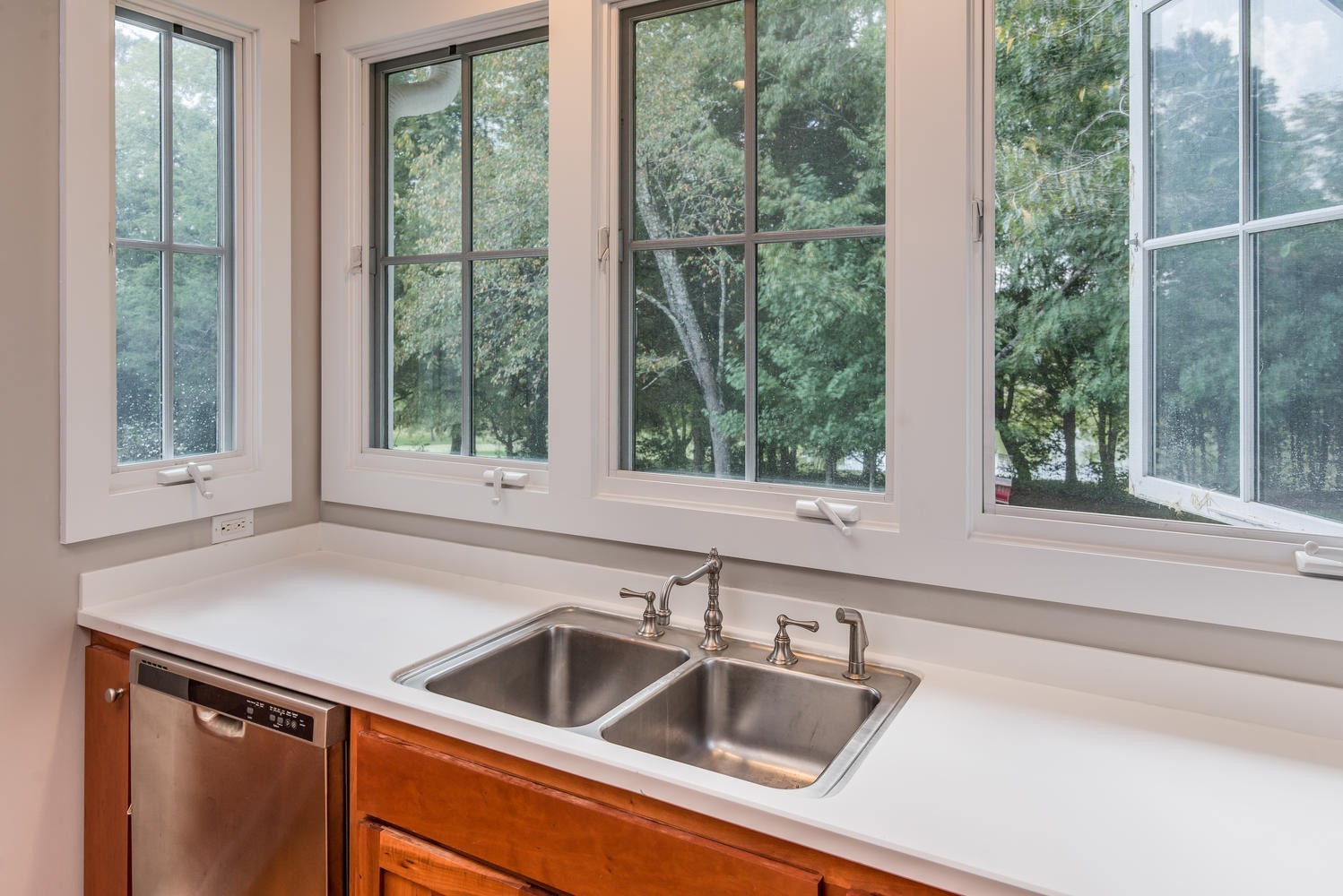1091 Tulloss Road Franklin, TN 37067 - Photo 23 of 52 a kitchen sink sitting next to a window