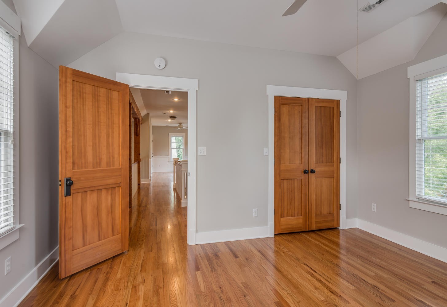 1091 Tulloss Road Franklin, TN 37067 - Photo 43 of 52 an empty room with wooden floor and windows