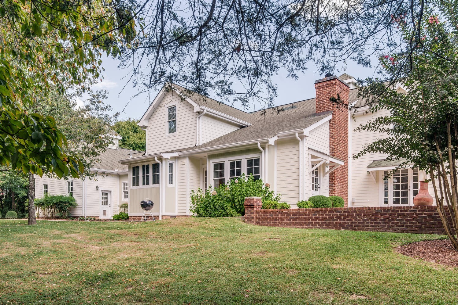 1091 Tulloss Road Franklin, TN 37067 - Photo 47 of 52 a front view of house with yard and trees