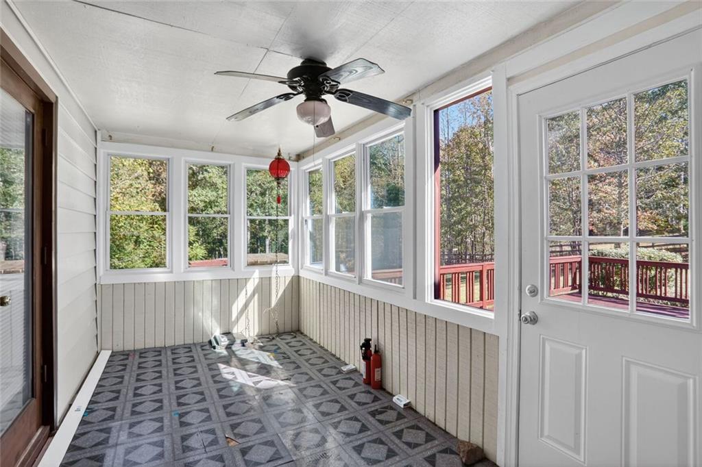 137 Fawn Drive Villa Rica, GA 30180 - Photo 21 of 29 a view of a room with wooden floor and windows