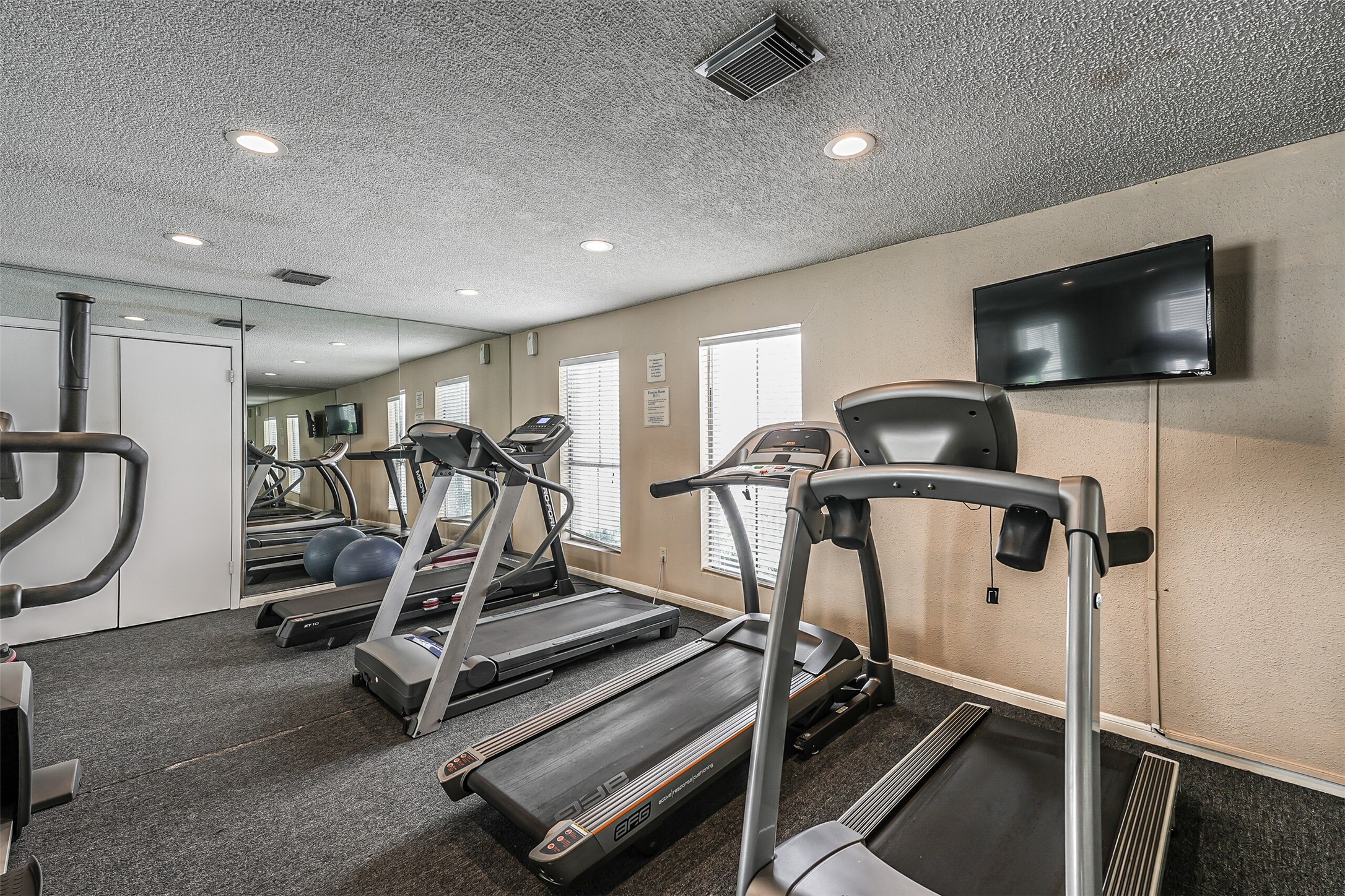 1500 Bay Area Boulevard, Unit 294 Houston, TX 77058 - Photo 25 of 36 a view of a room with gym equipment