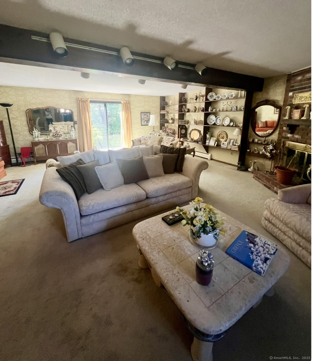 268 Fox Hill Road Wethersfield, CT 06109 - Photo 16 of 25 a living room with furniture and a large window