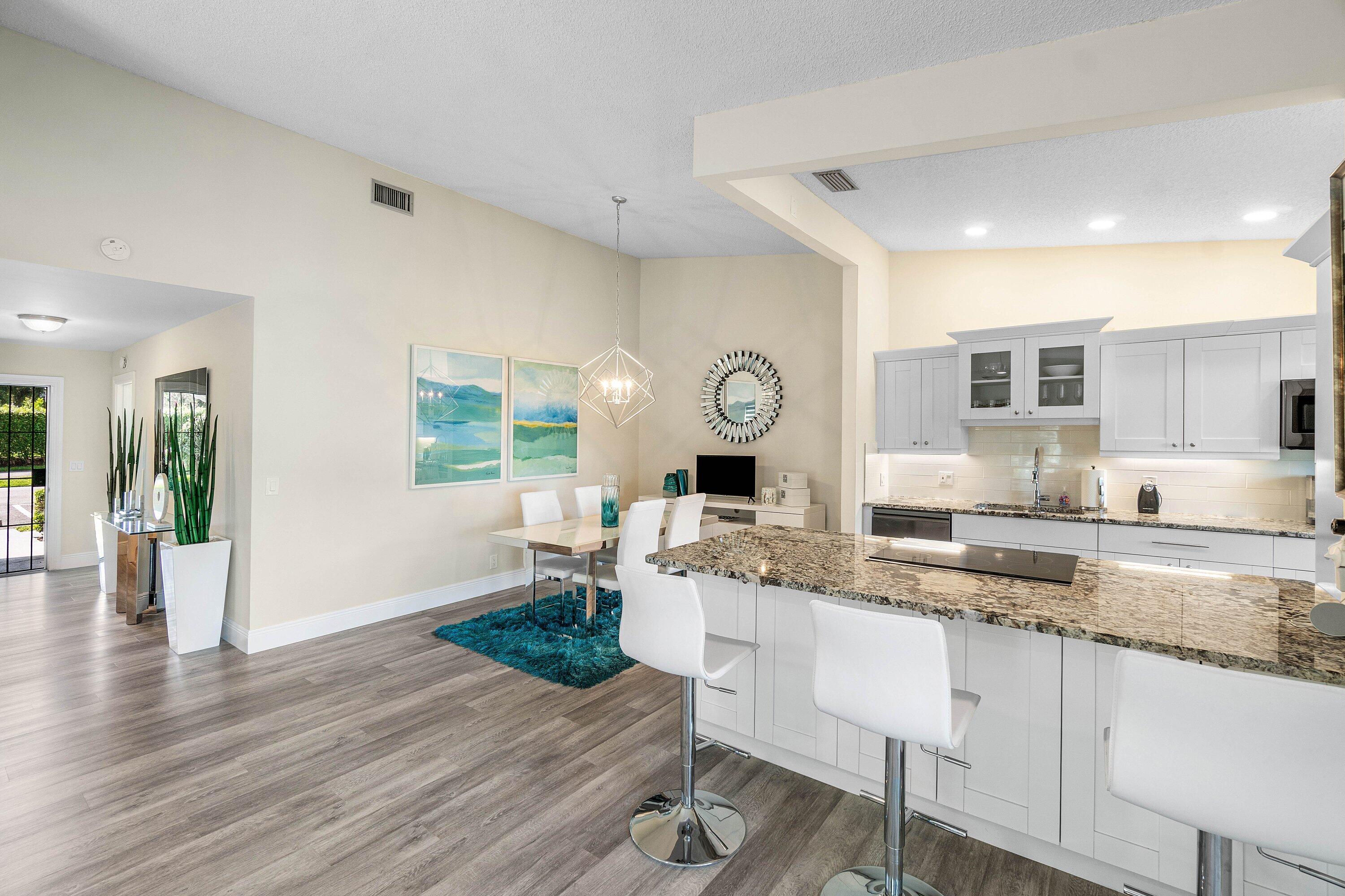 732 Lago Road Delray Beach, FL 33445 - Photo 15 of 42 Kitchen bar