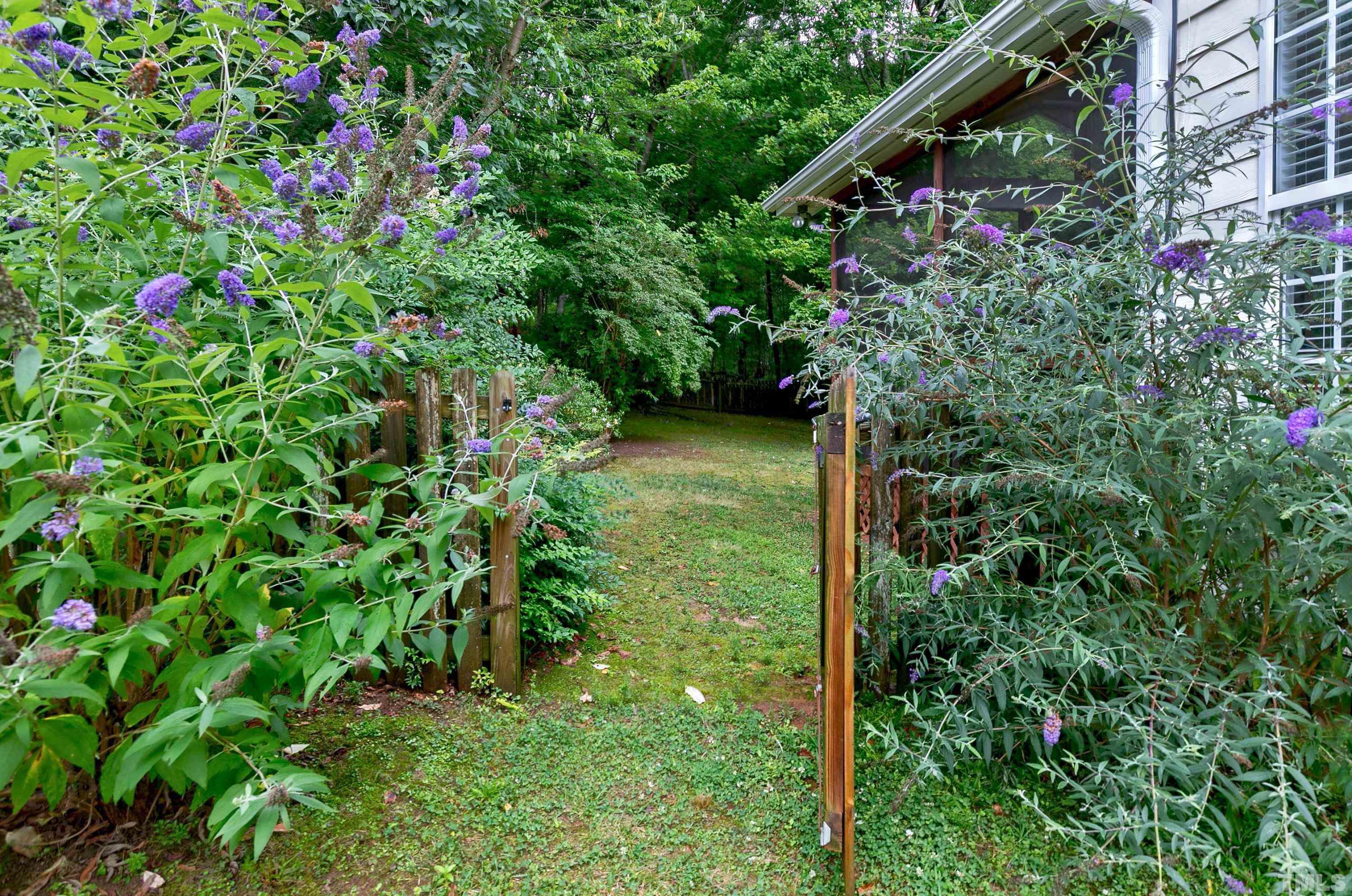 909 Cedar Downs Drive Raleigh, NC 27607 - Photo 29 of 32 a view of a tree in a garden