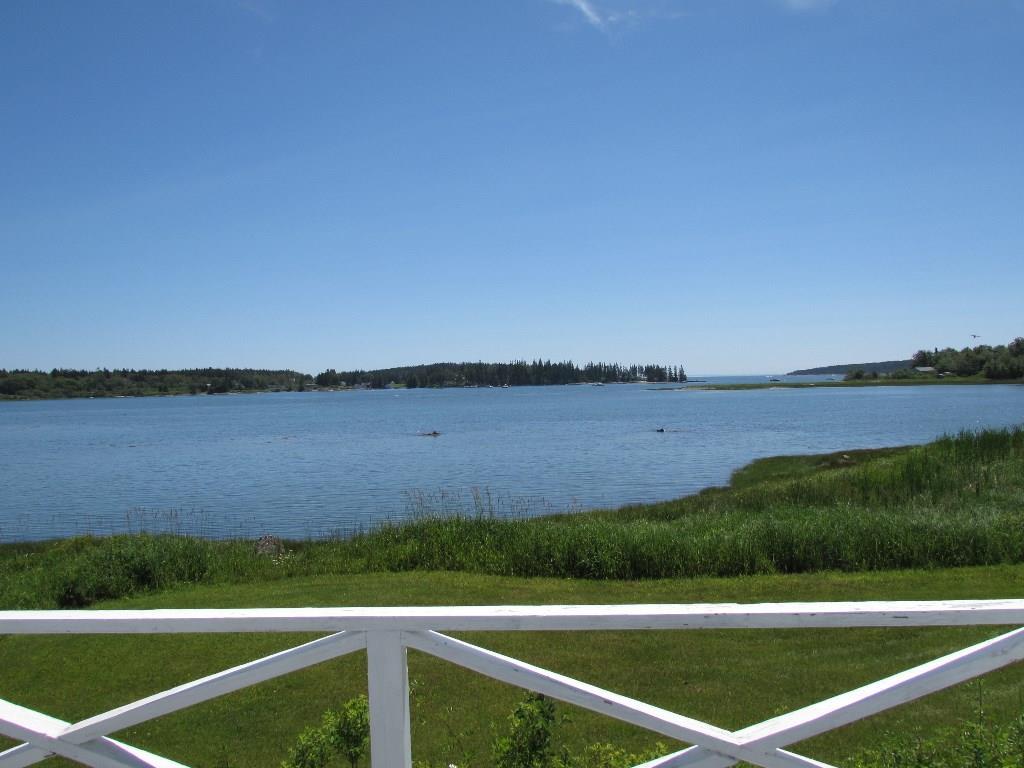 508 Port Clyde Road St. George, ME 04860 - Photo 3 of 20 From the deck of the 2-bedroom cottage.