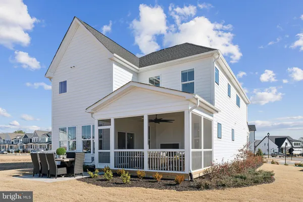 a view of a house with a patio