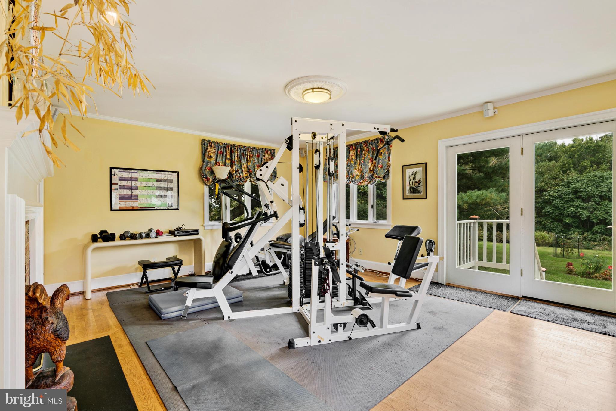 10003 Ada Road Marshall, VA 20115 - Photo 19 of 30 Family Room - currently decorated as Home Gym!