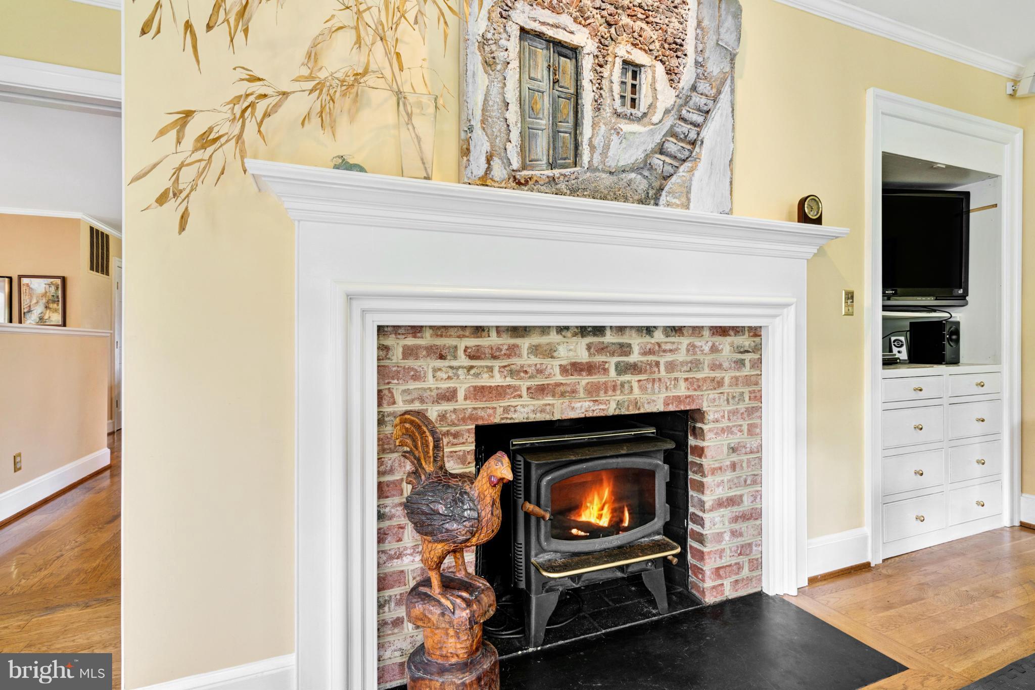 10003 Ada Road Marshall, VA 20115 - Photo 20 of 30 Family Room Fireplace