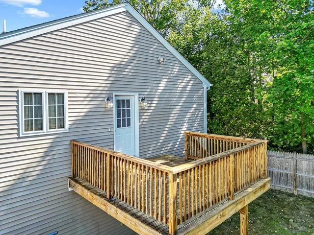 a view of outdoor space with deck and deck