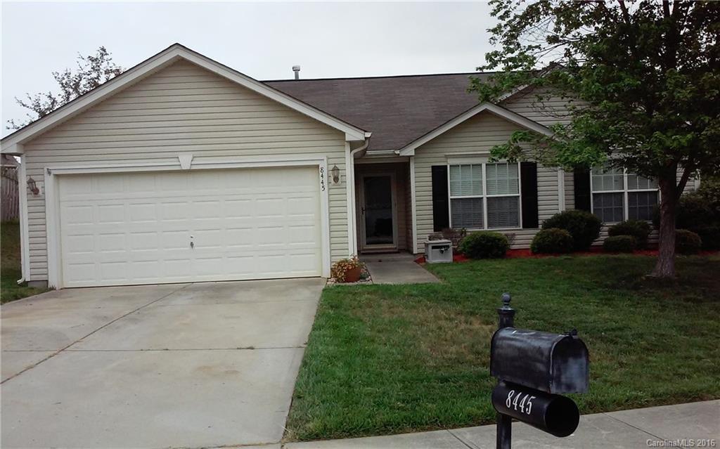 8445 Angwin Place Charlotte, NC 28262 - Photo 1 of 20 a front view of house with a garden