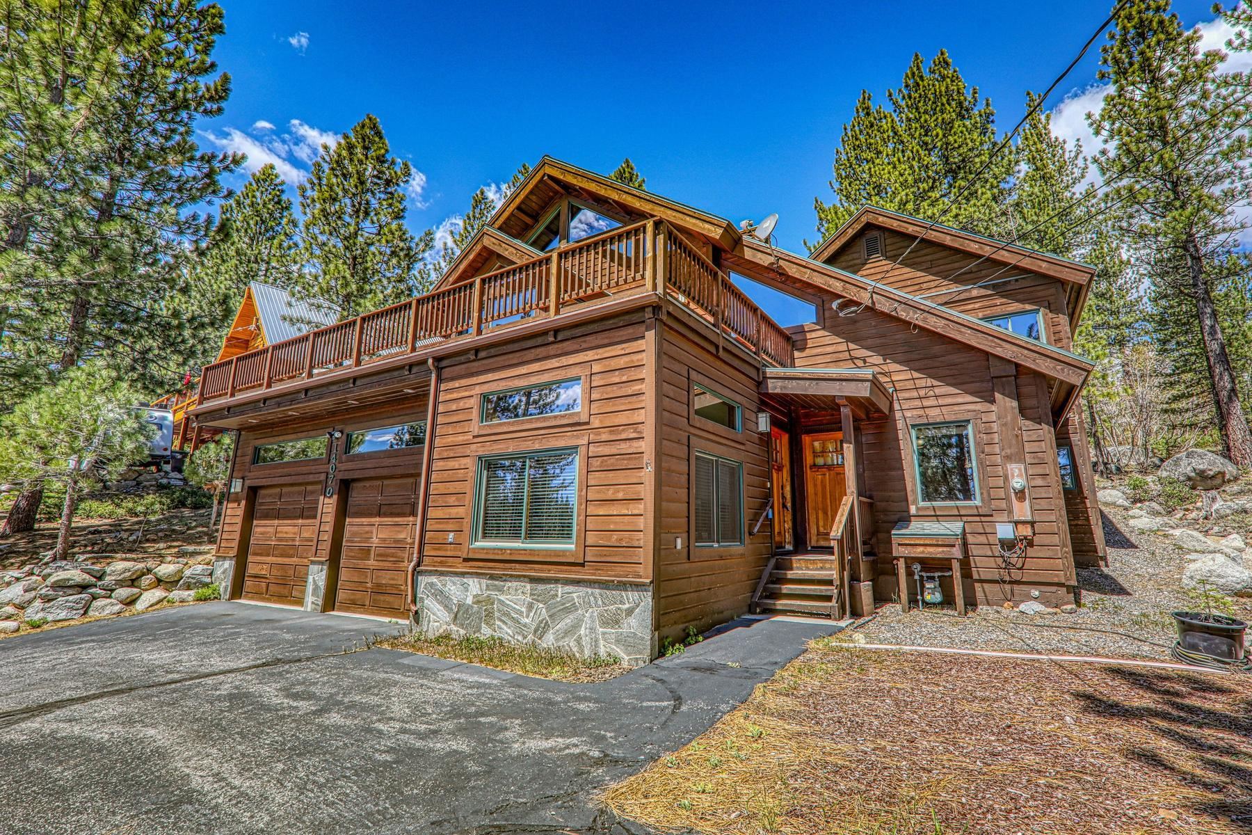 14070 Alder Creek Road Truckee, CA 96161 - Photo 24 of 28 a front view of a house with garden