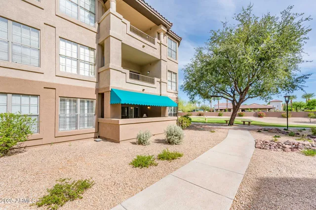 a house view with a outdoor space