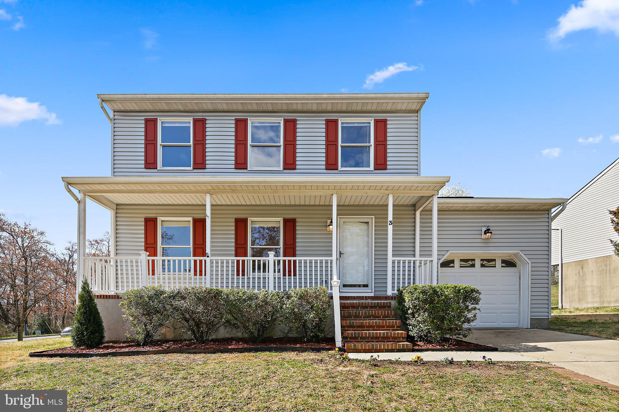 3 Greenknoll Boulevard Hanover, MD 21076 - Photo 1 of 34 a front view of a house with garden