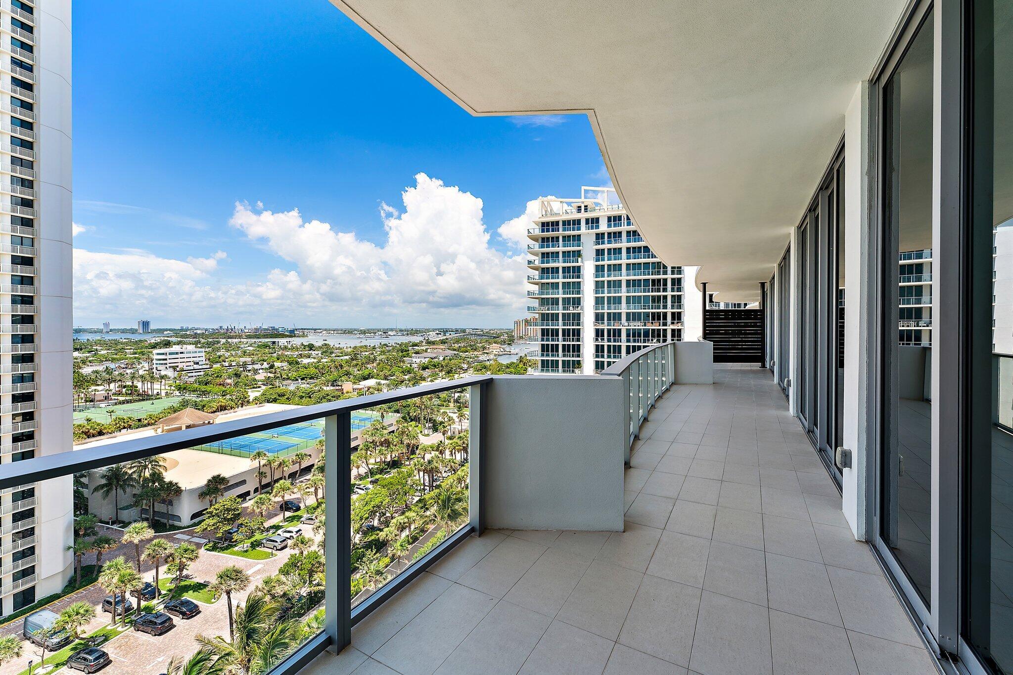 3100 North Ocean Drive, Unit H1206 Singer Island, FL 33404 - Photo 14 of 78 a view of city from balcony
