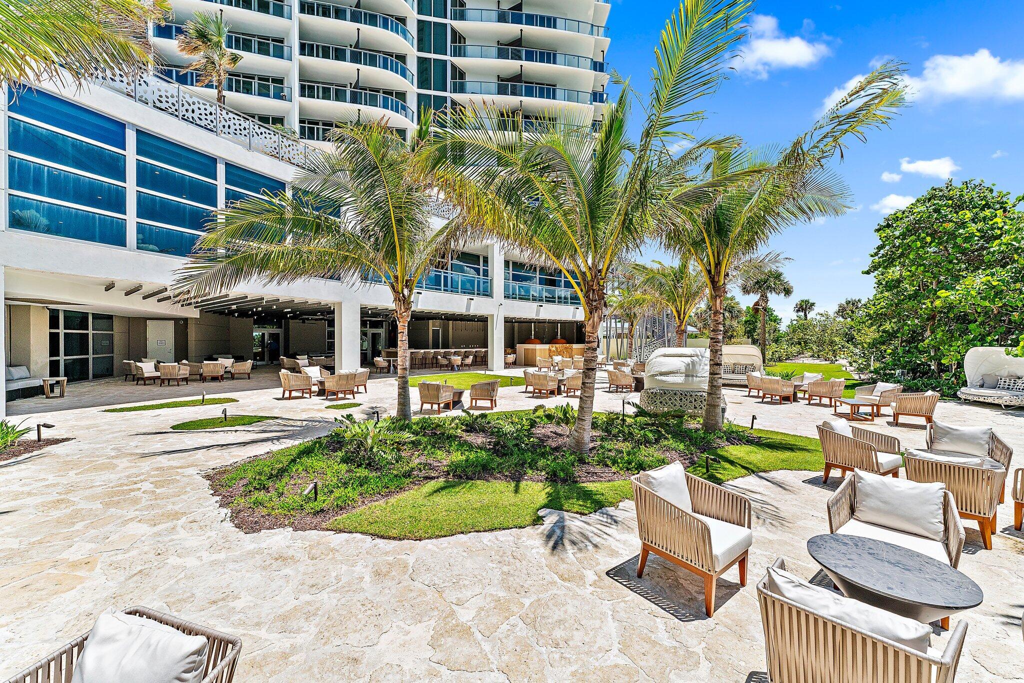 3100 North Ocean Drive, Unit H1206 Singer Island, FL 33404 - Photo 56 of 78 Outdoor Lounge Area