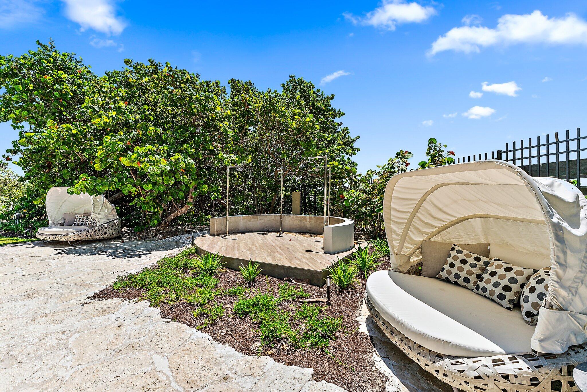 3100 North Ocean Drive, Unit H1206 Singer Island, FL 33404 - Photo 57 of 78 a view of a couches in patio of the house