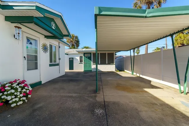 a view of a house with a garage