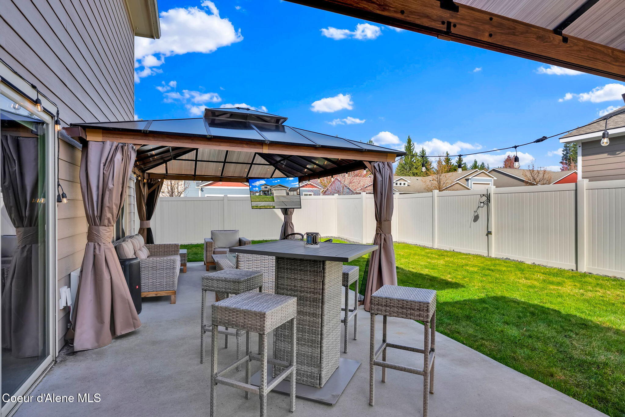 3343 West Apricot Road Coeur D'Alene, ID 83815 - Photo 41 of 48 Backyard patio gazebo
