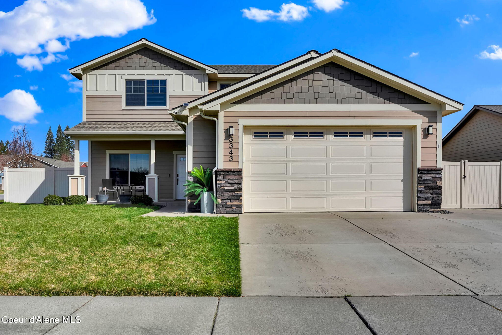 3343 West Apricot Road Coeur D'Alene, ID 83815 - Photo 47 of 48 Front from south