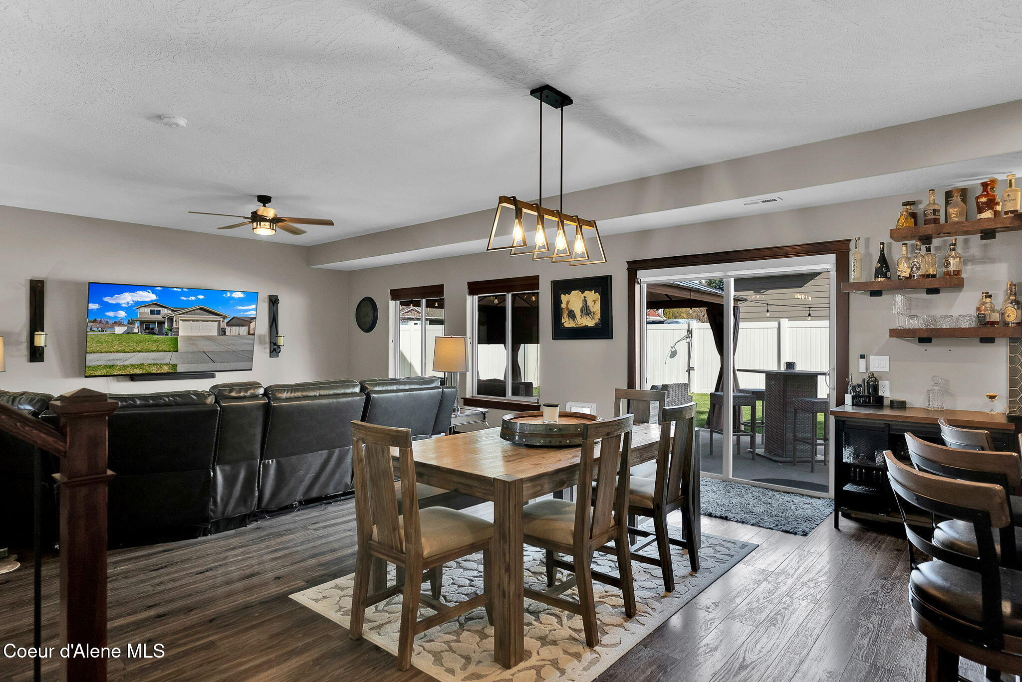 3343 West Apricot Road Coeur D'Alene, ID 83815 - Photo 7 of 48 Living room and dining