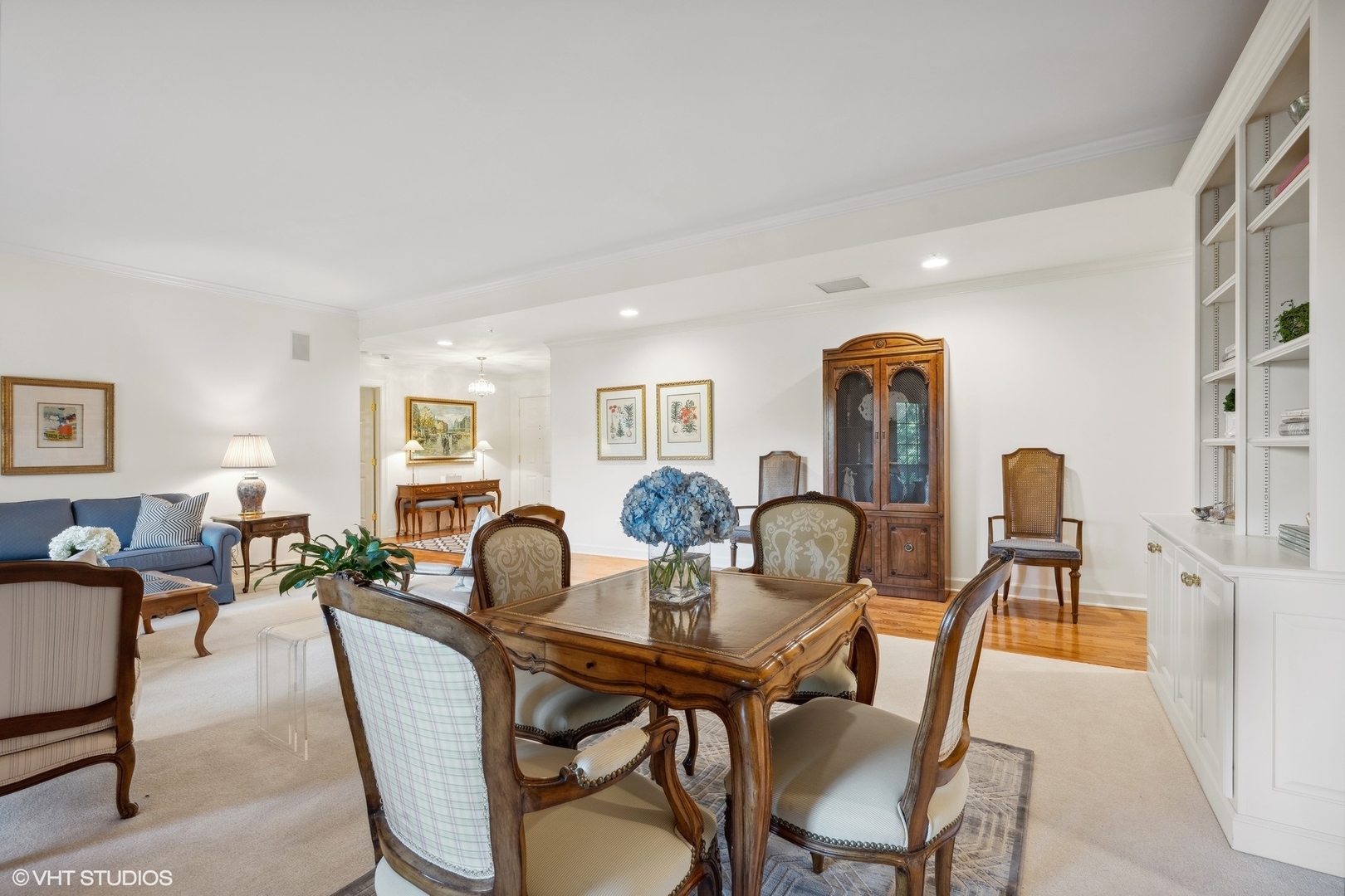 223 Regent Wood Road Northfield, IL 60093 - Photo 5 of 21 a dining room with furniture and wooden floor