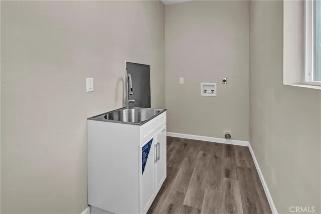 wooden floor in an empty room