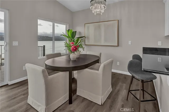 a view of a living room with a potted plant