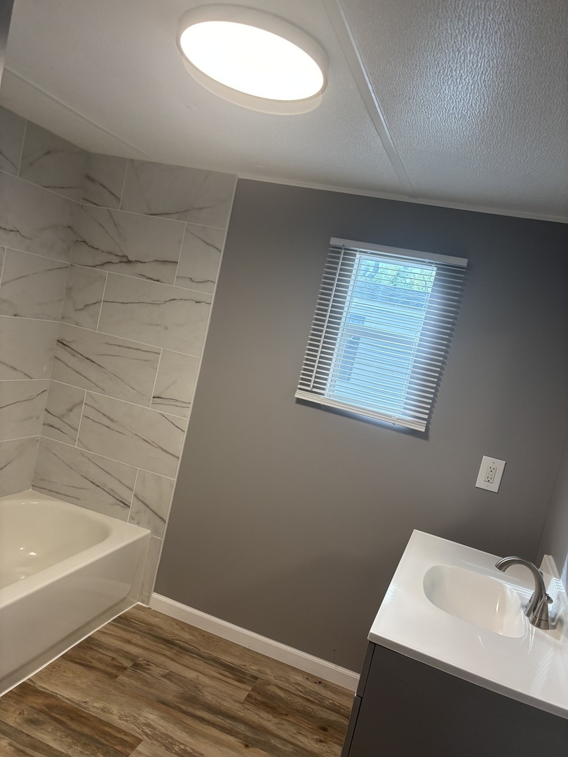3 Franklin Drive Manteno, IL 60950 - Photo 11 of 23 a bathroom with a sink and a bathtub