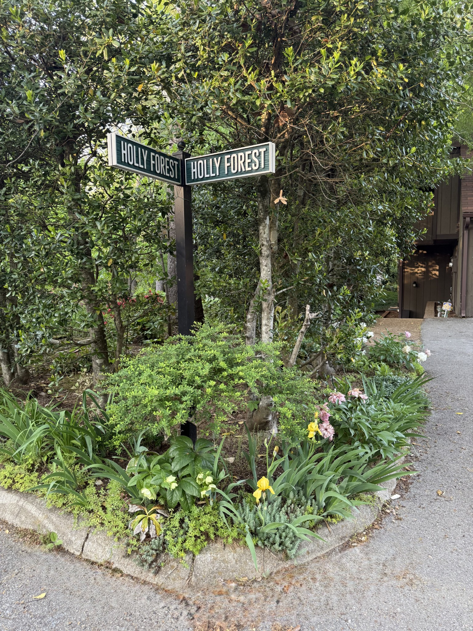 901 Holly Forest Nashville, TN 37221 - Photo 15 of 18 a sign that is sitting in the middle of a park