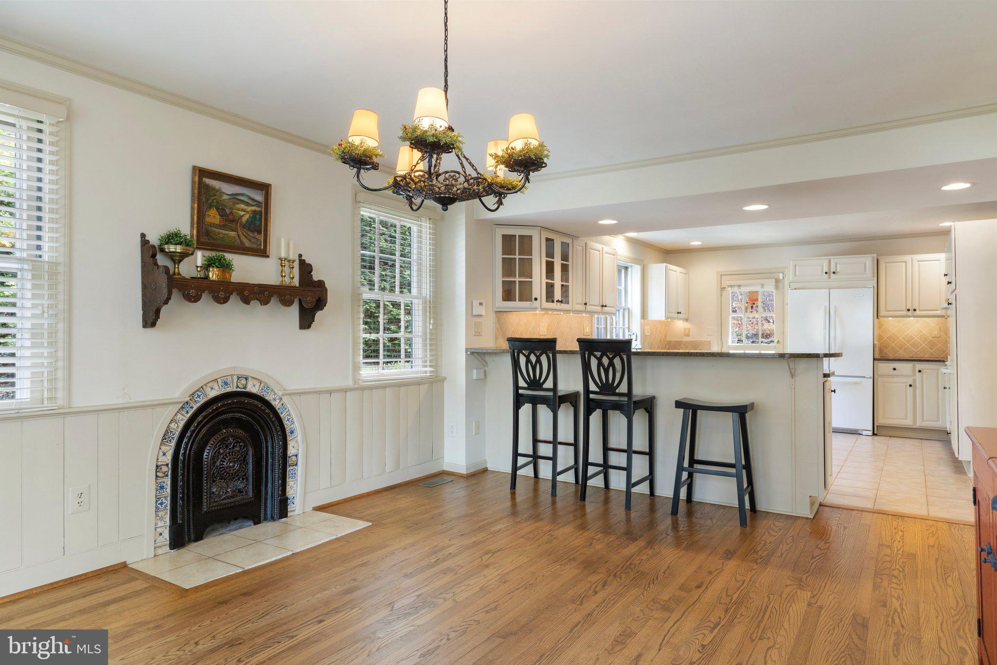 17970 Raven Rocks Road Bluemont, VA 20135 - Photo 17 of 78 a view of a livingroom with furniture wooden floor a chandelier