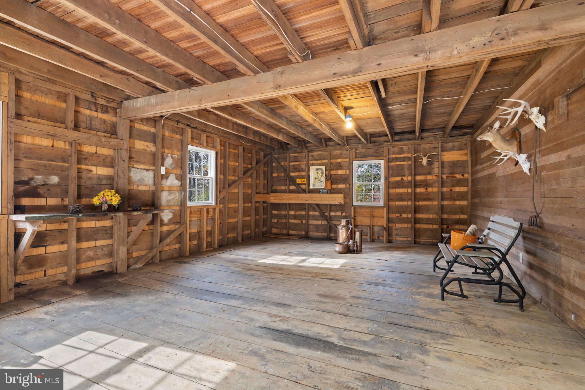17970 Raven Rocks Road Bluemont, VA 20135 - Photo 52 of 78 a view of a room with wooden ceiling