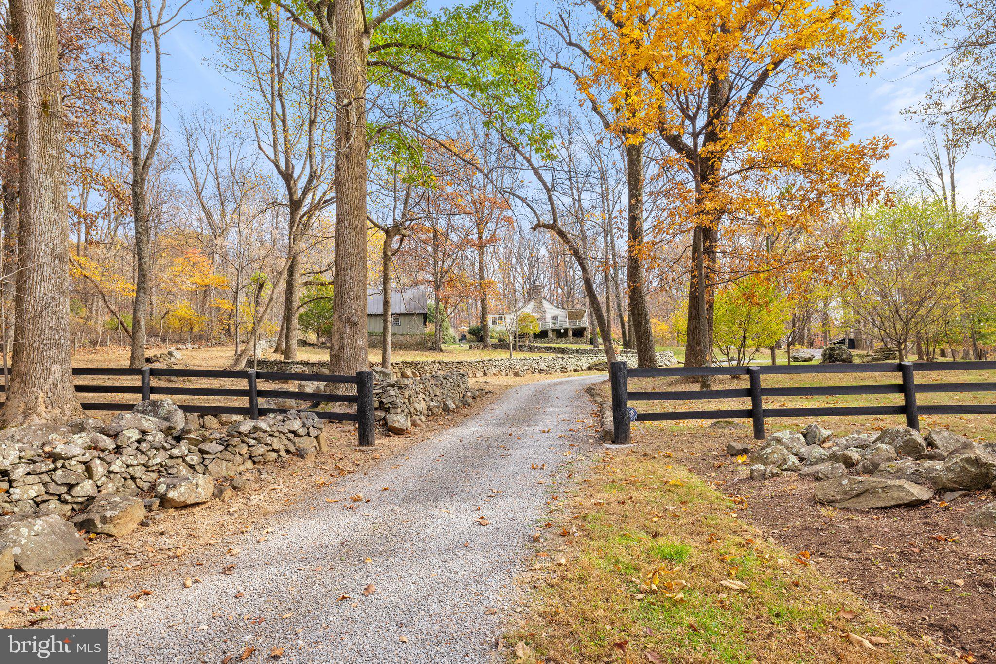 17970 Raven Rocks Road Bluemont, VA 20135 - Photo 60 of 78 a bench is sitting in the middle of a yard