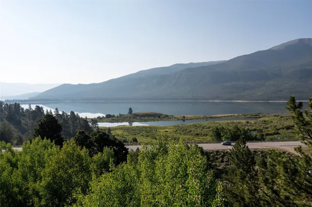 a view of outdoor space and mountain view