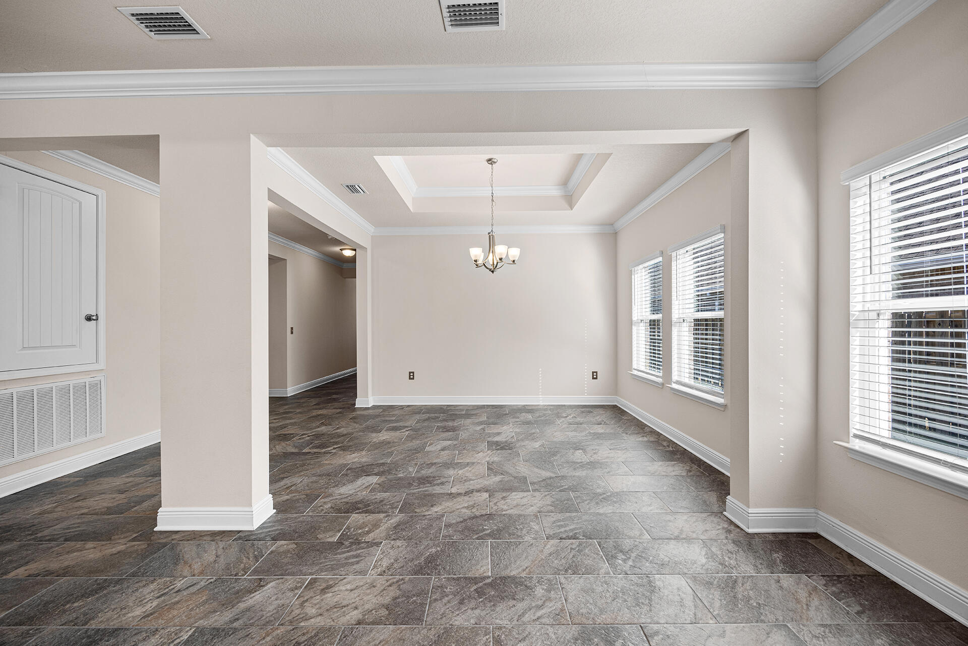 220 Conner Circle Santa Rosa Beach, FL 32459 - Photo 27 of 50 a view of empty room with wooden floor and fan