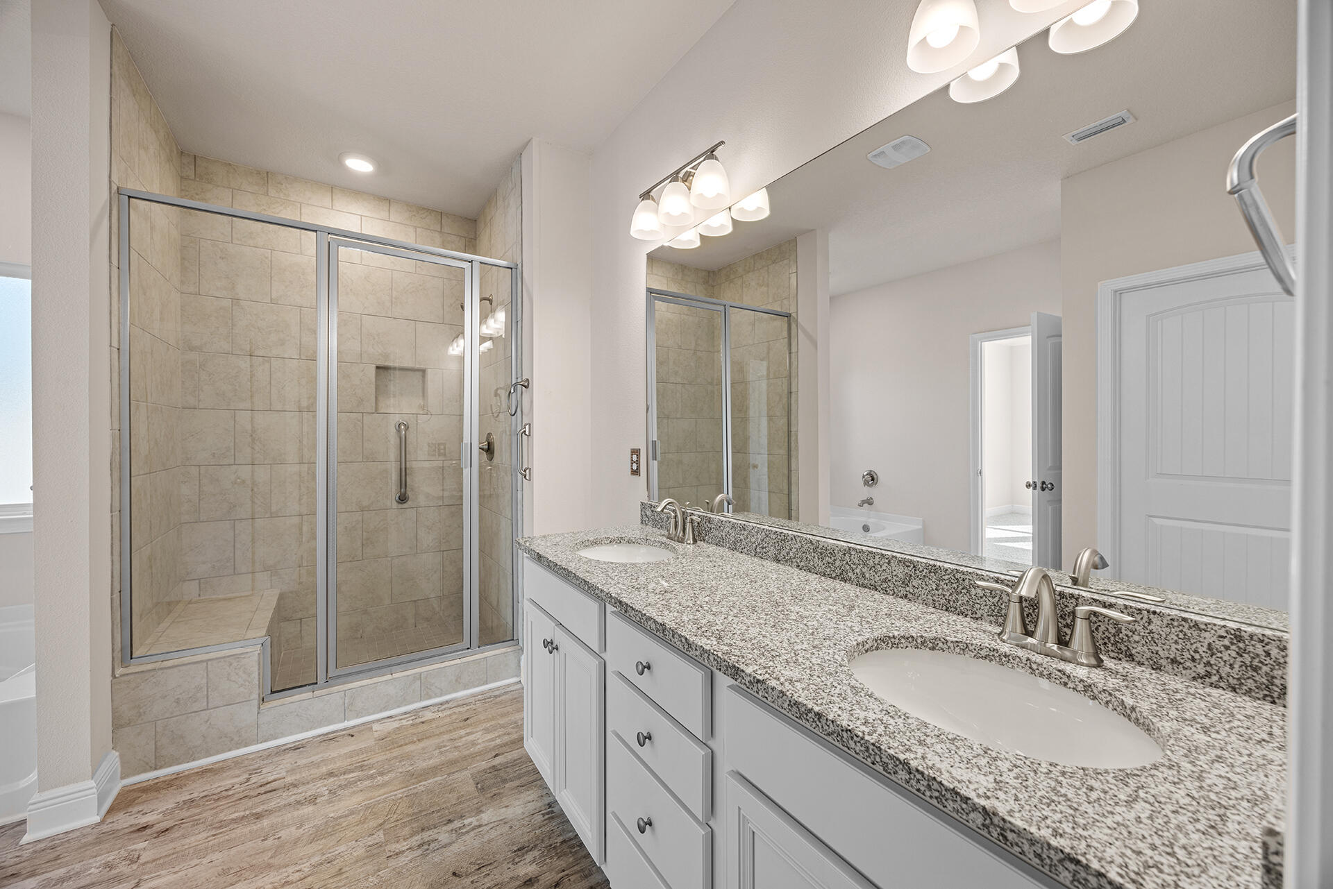 220 Conner Circle Santa Rosa Beach, FL 32459 - Photo 34 of 49 Double Vanity & Standing Shower