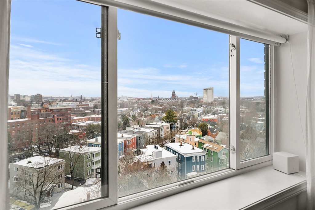 94 Beacon Street, Unit 83 Somerville, MA 02143 - Photo 4 of 22 a view of a city from a window
