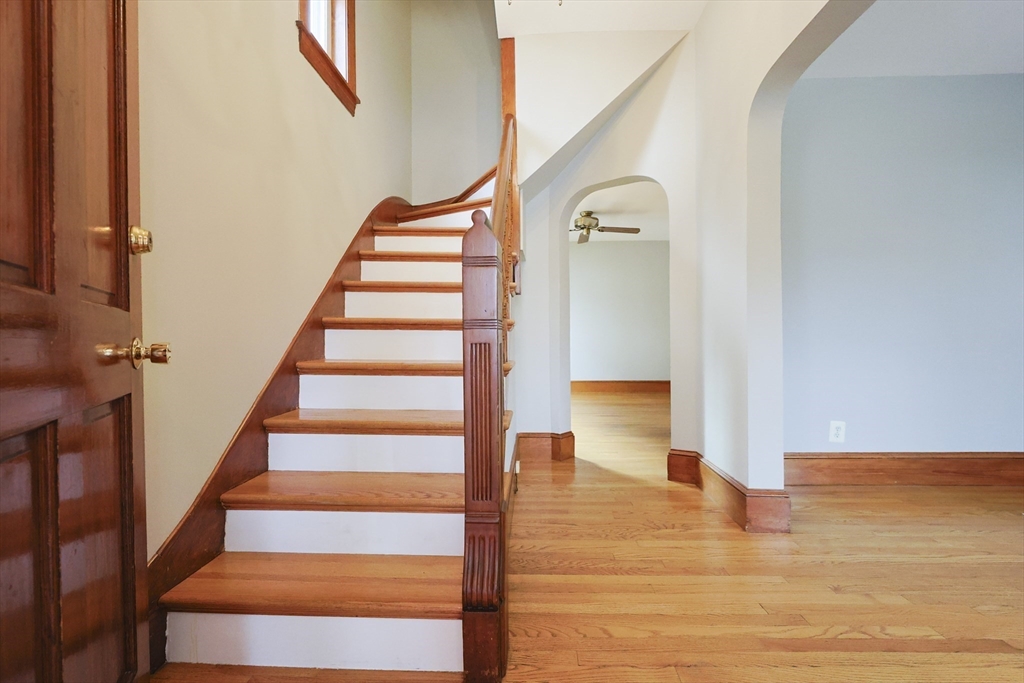 580 2nd Street Everett, MA 02149 - Photo 5 of 29 a view of entryway and hall with wooden floor