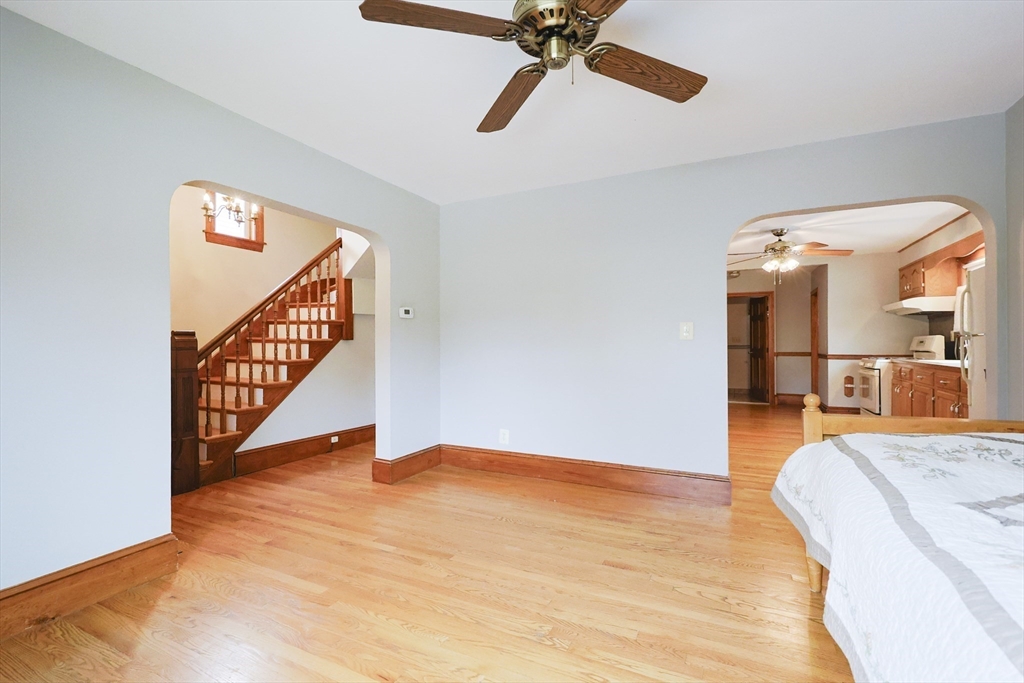 580 2nd Street Everett, MA 02149 - Photo 6 of 29 a view of a hallway with wooden floor