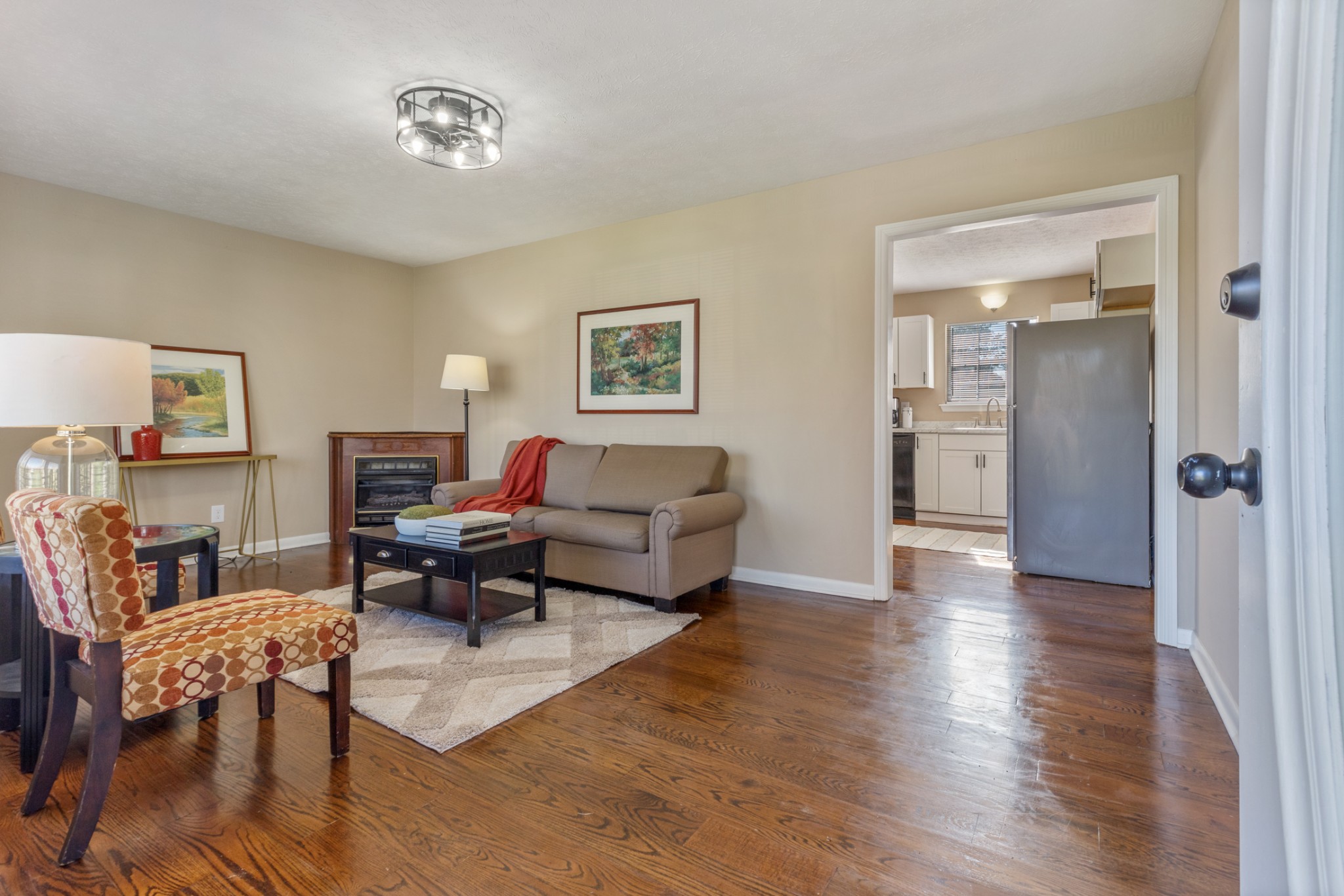 108 Aaron Drive Burns, TN 37029 - Photo 8 of 31 a living room with furniture and a wooden floor