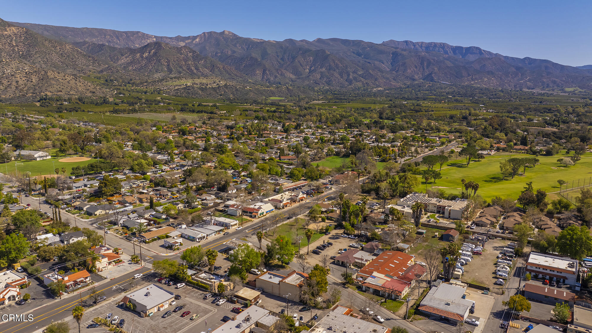 0 Bryant Street Ojai, CA 93023 - Photo 23 of 35 an aerial view of residential house and sandy dunes