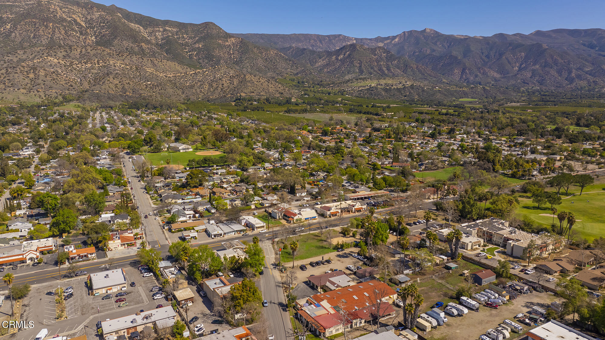 0 Bryant Street Ojai, CA 93023 - Photo 25 of 35 a view of a city with mountains in the background