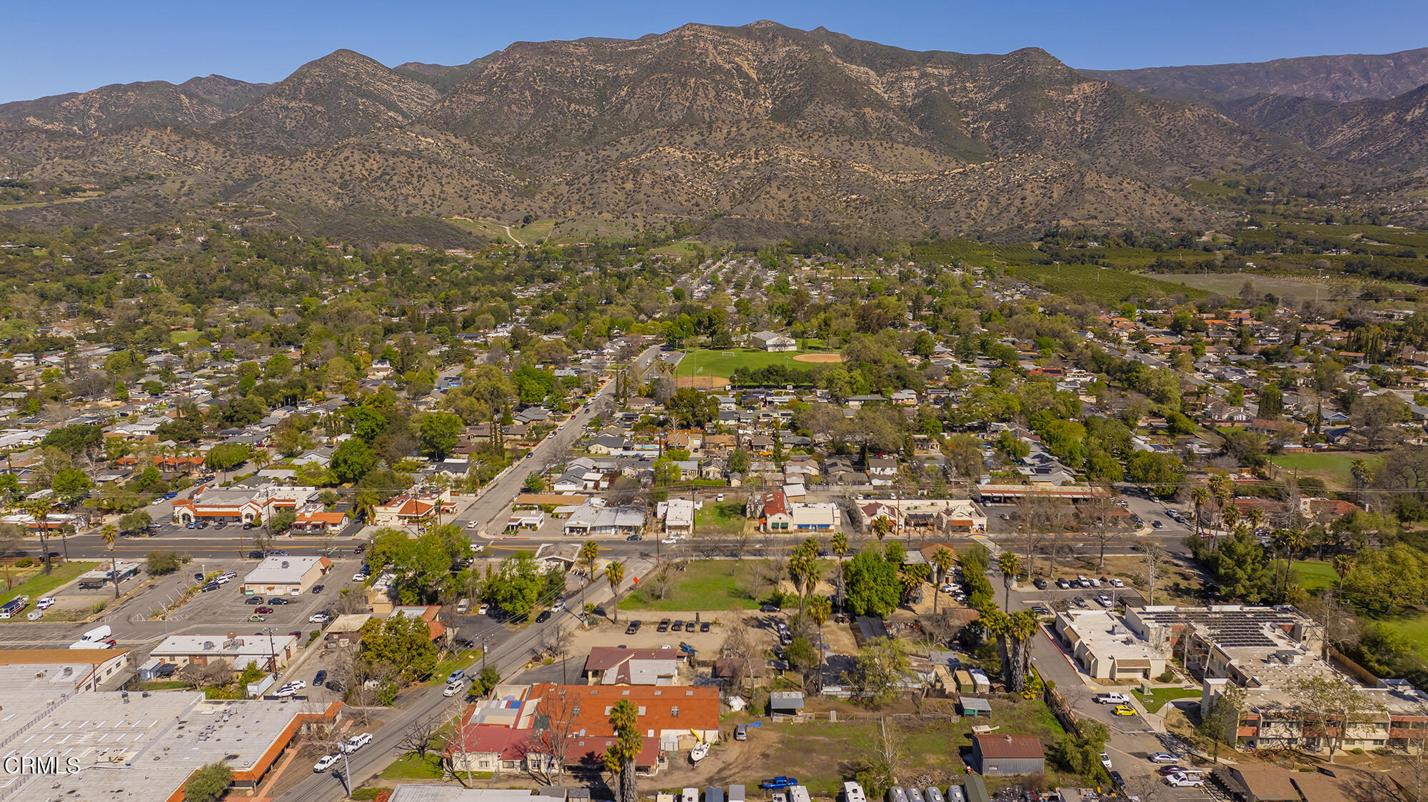 0 Bryant Street Ojai, CA 93023 - Photo 27 of 35 an aerial view of residential house and covered with trees