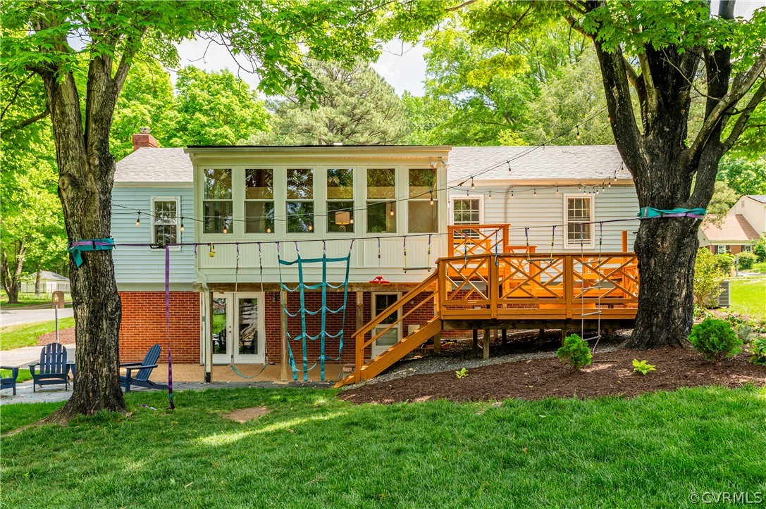 3720 Cheyenne Road Richmond, VA 23235 - Photo 48 of 49 front view of house with a yard