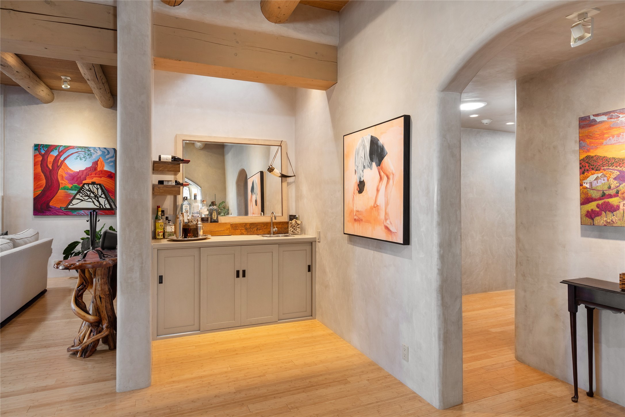 1204 Bandolina Road Santa Fe, NM 87501 - Photo 14 of 69 Wet bar off of Great room