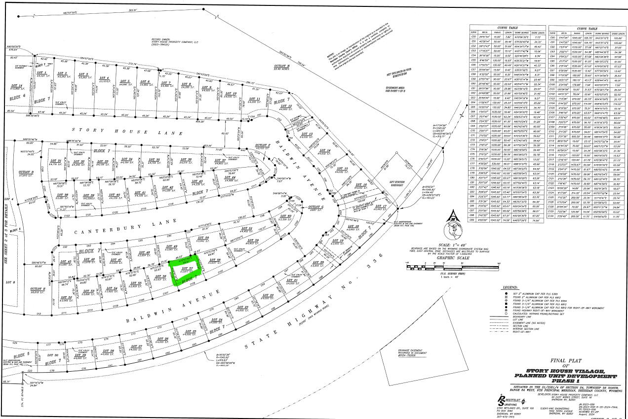 Baldwin Avenue Sheridan, WY 82801 - Photo 58 of 58 Block 7 Lot 57