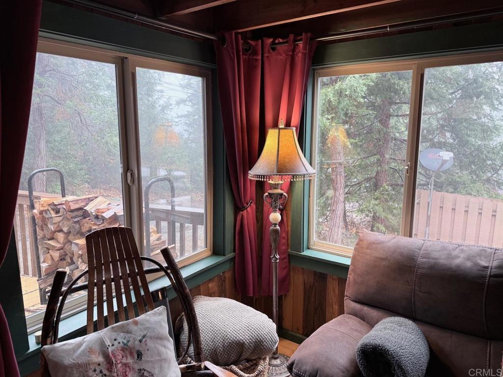 22258 Crestline Road Palomar Mountain, CA 92060 - Photo 34 of 56 a view of a livingroom with furniture and a window