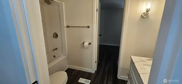 a view of bathroom with shower