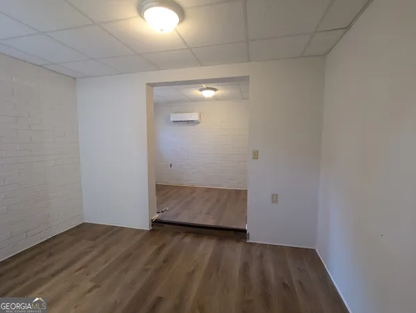 wooden floor in an empty room