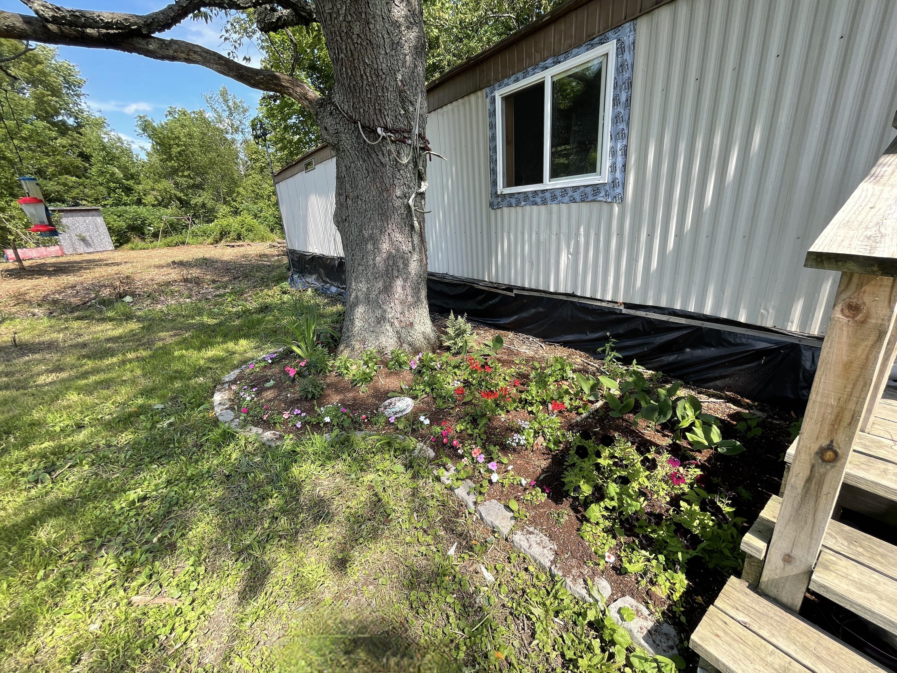 Front of Mobile Home
