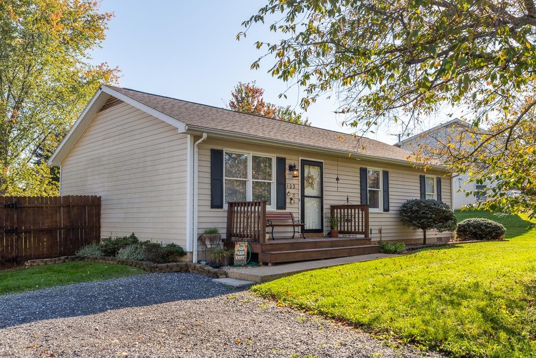 102 Harvest Road Waynesboro, VA 22980 - Photo 1 of 55 a front view of house with yard and outdoor seating